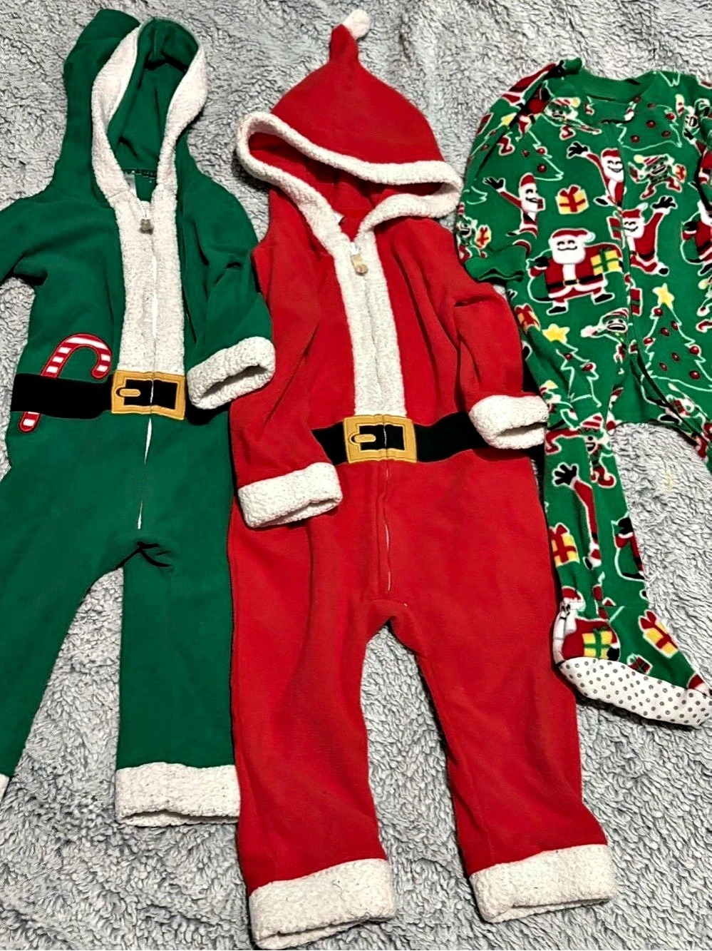 Kids Holiday Santa One-Piece Set size 12-18 months